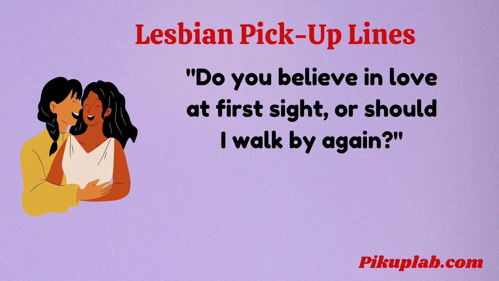 Lesbian Pick Up Lines