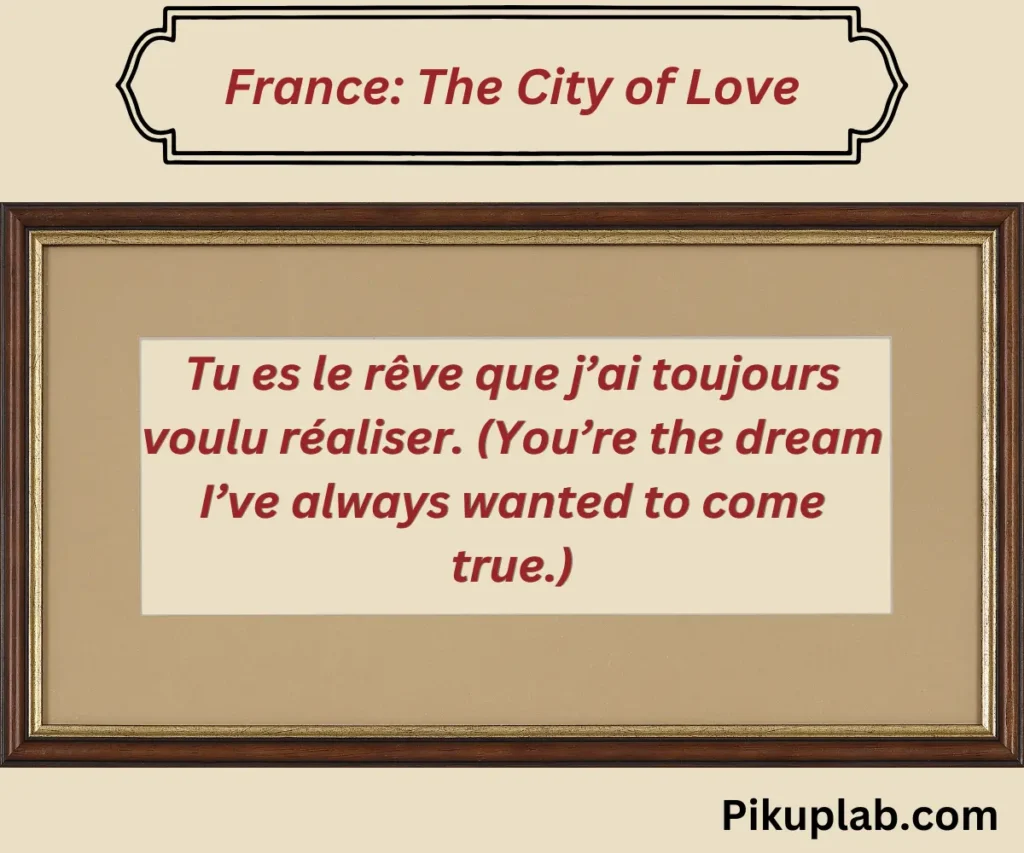 France: The City of Love