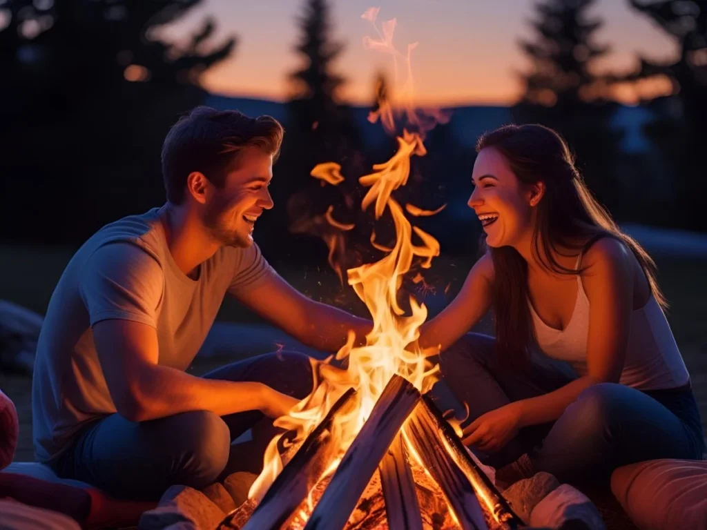 Flirty Heat: Romantic, Cute & Campfire-Themed Lines