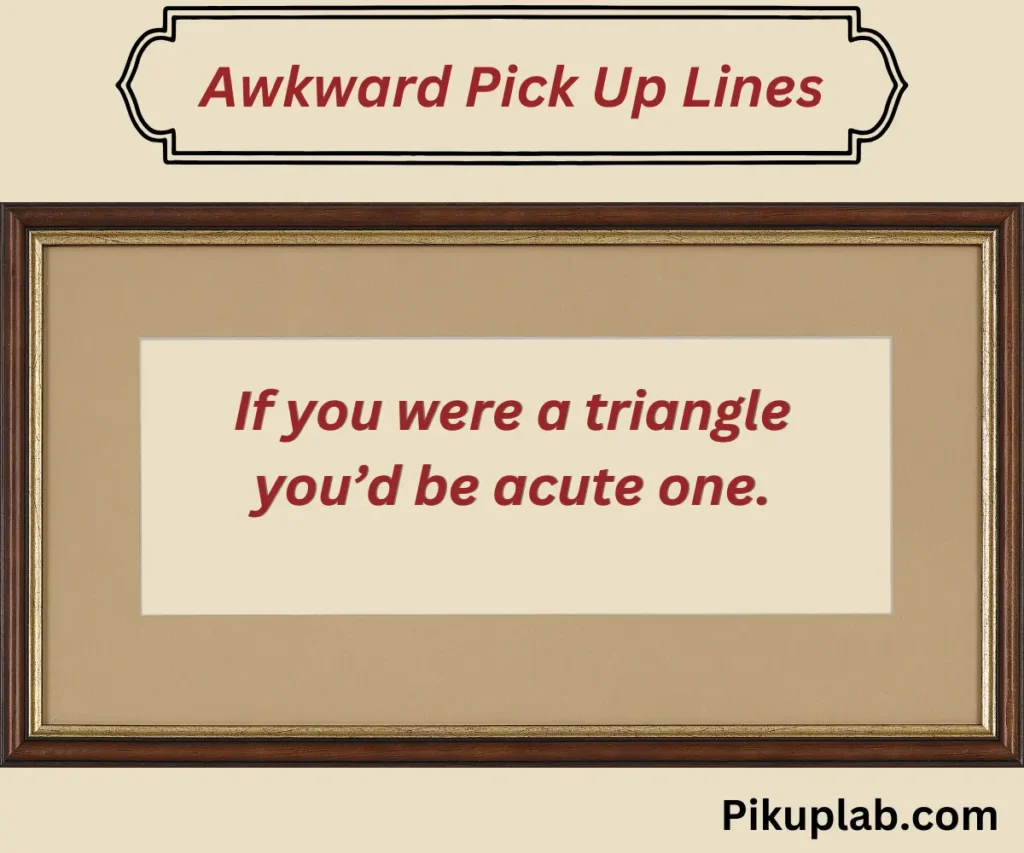 Awkward Pick Up Lines