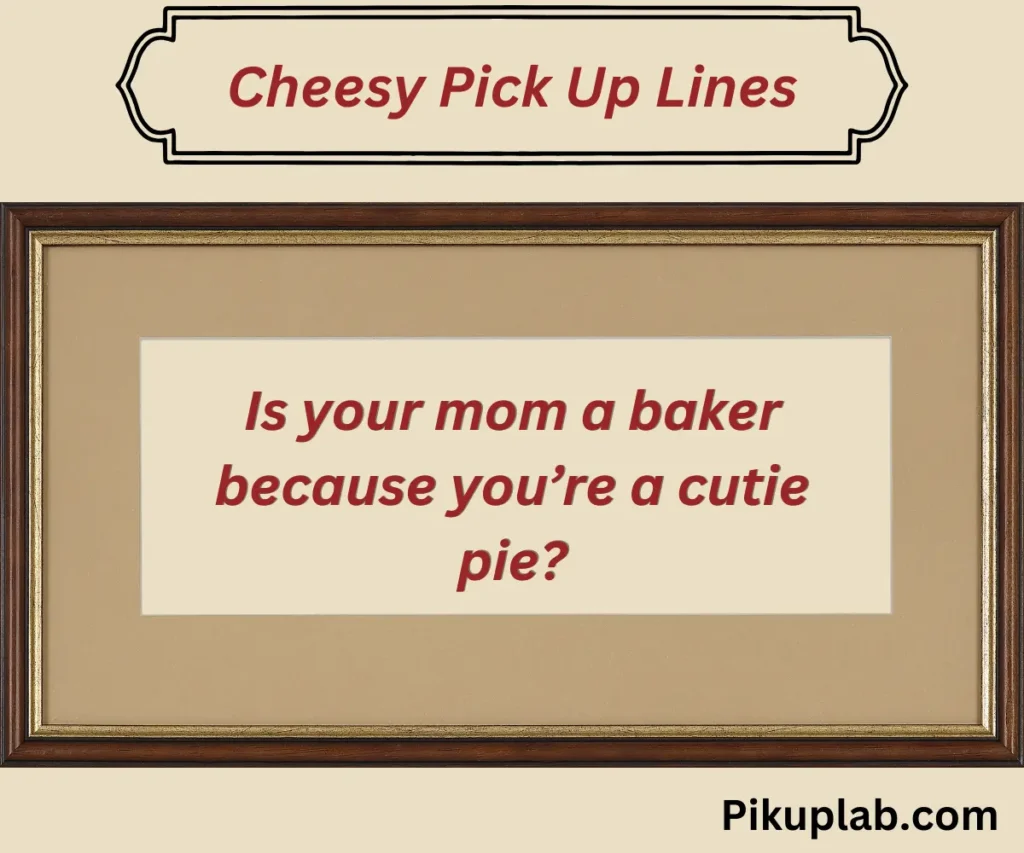 Cheesy Pick Up Lines