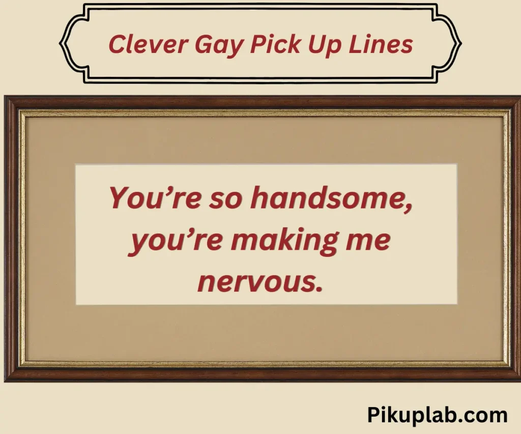 Clever Gay Pick Up Lines