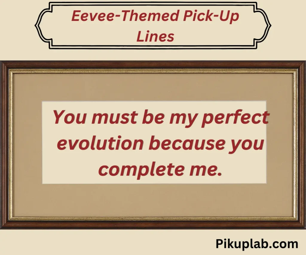 Eevee-Themed Pick-Up Lines