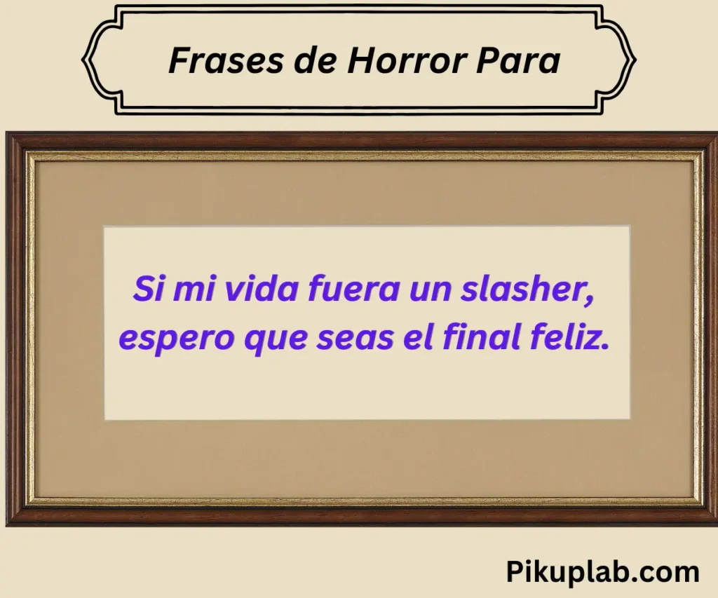 Frases de Horror Para