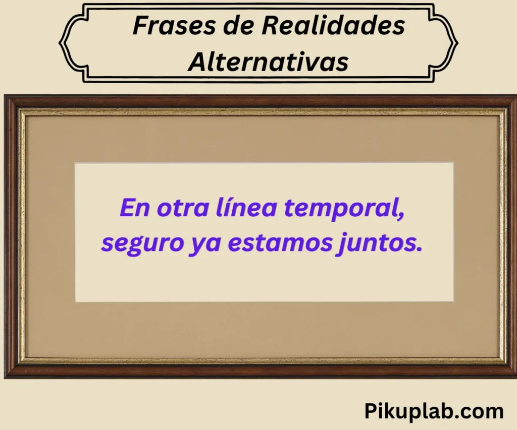 Frases de Realidades Alternativas