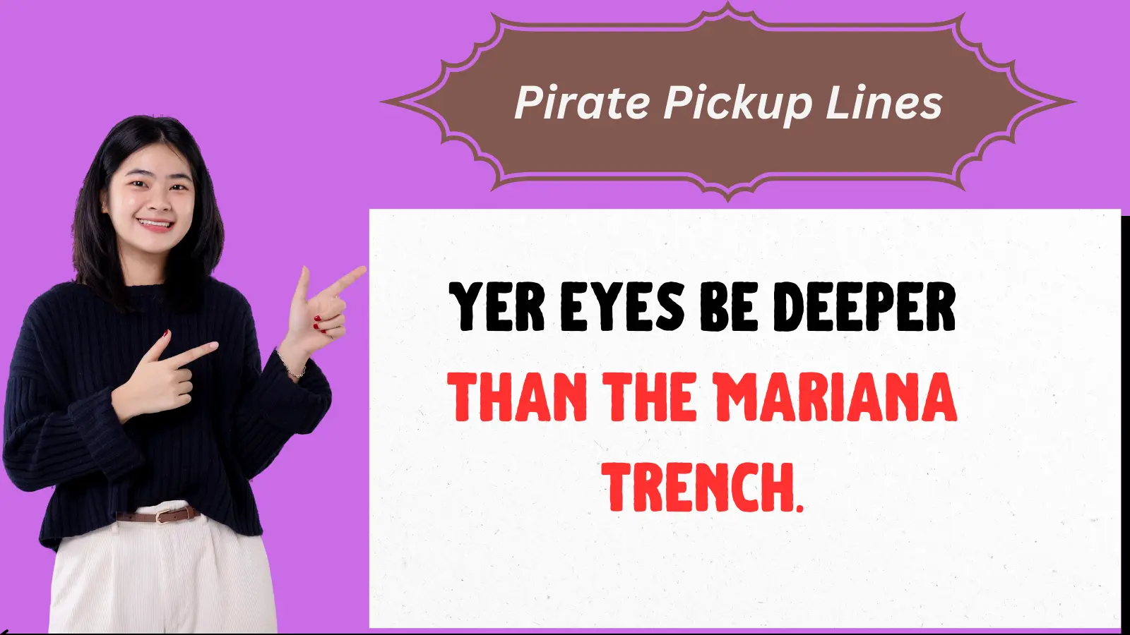 Pirate Pickup Lines