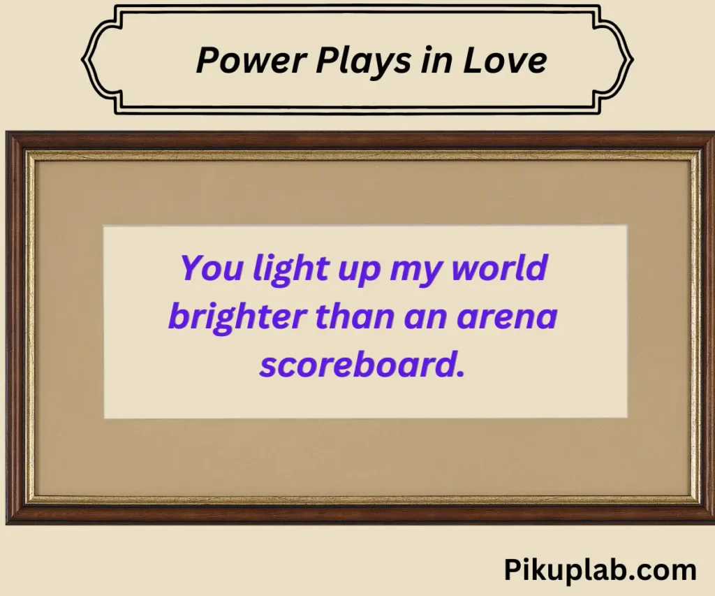 Power Plays in Love