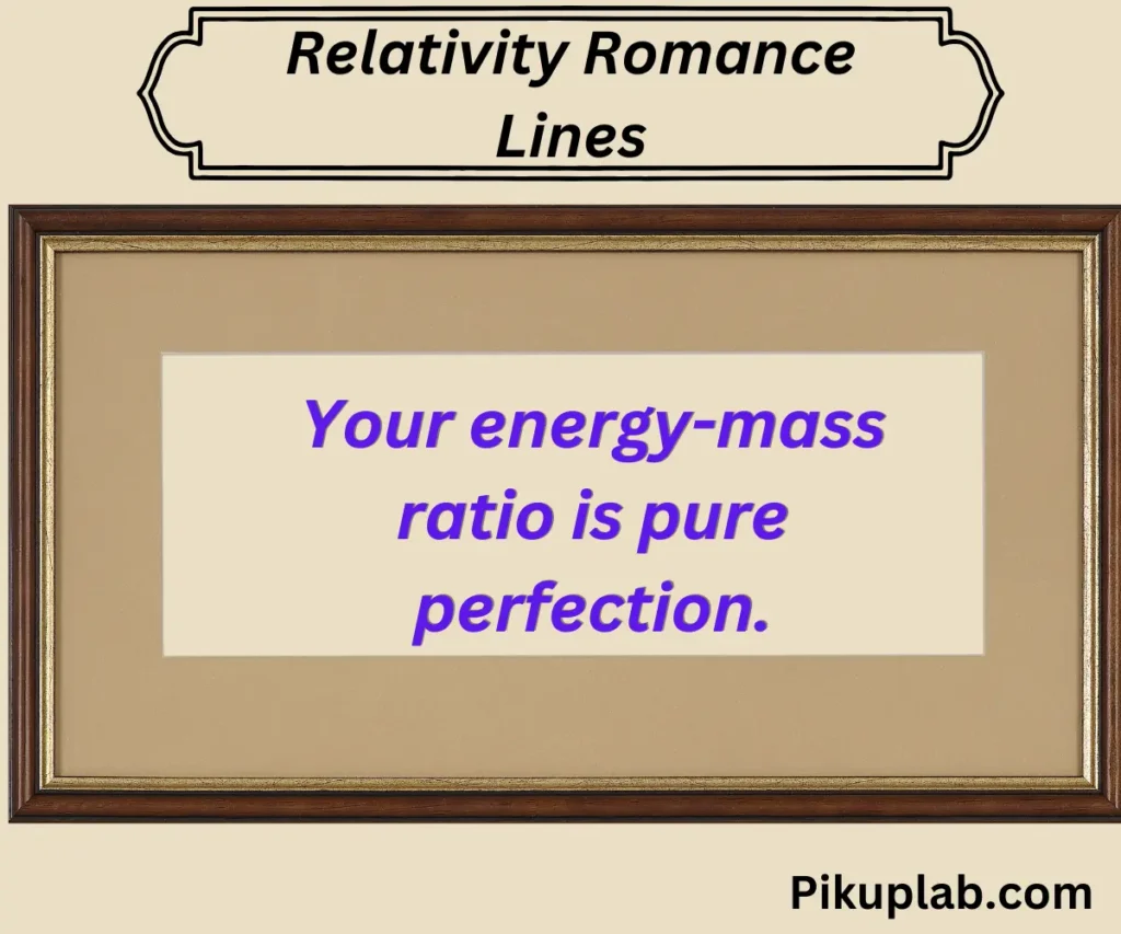 Relativity Romance Lines