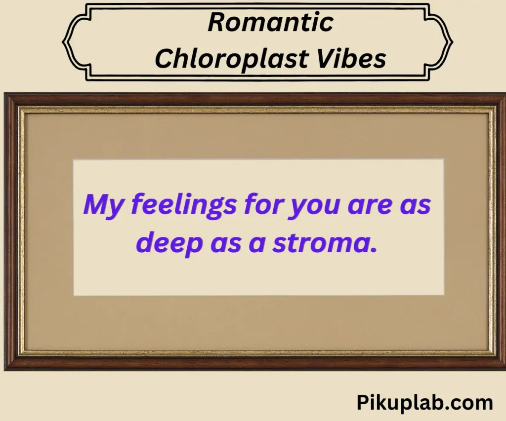 Romantic Chloroplast Vibes