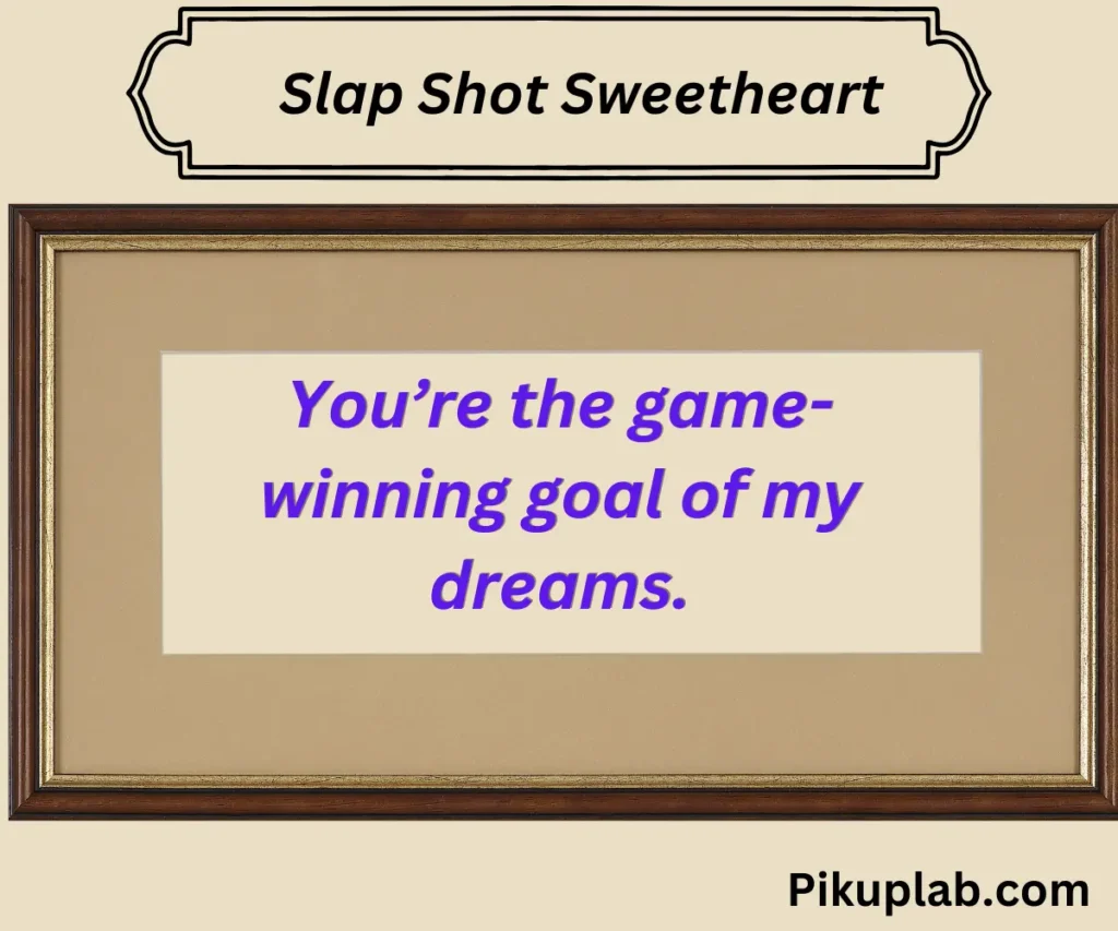 Slap Shot Sweetheart