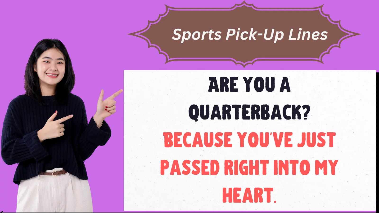 Sports Pick-Up Lines