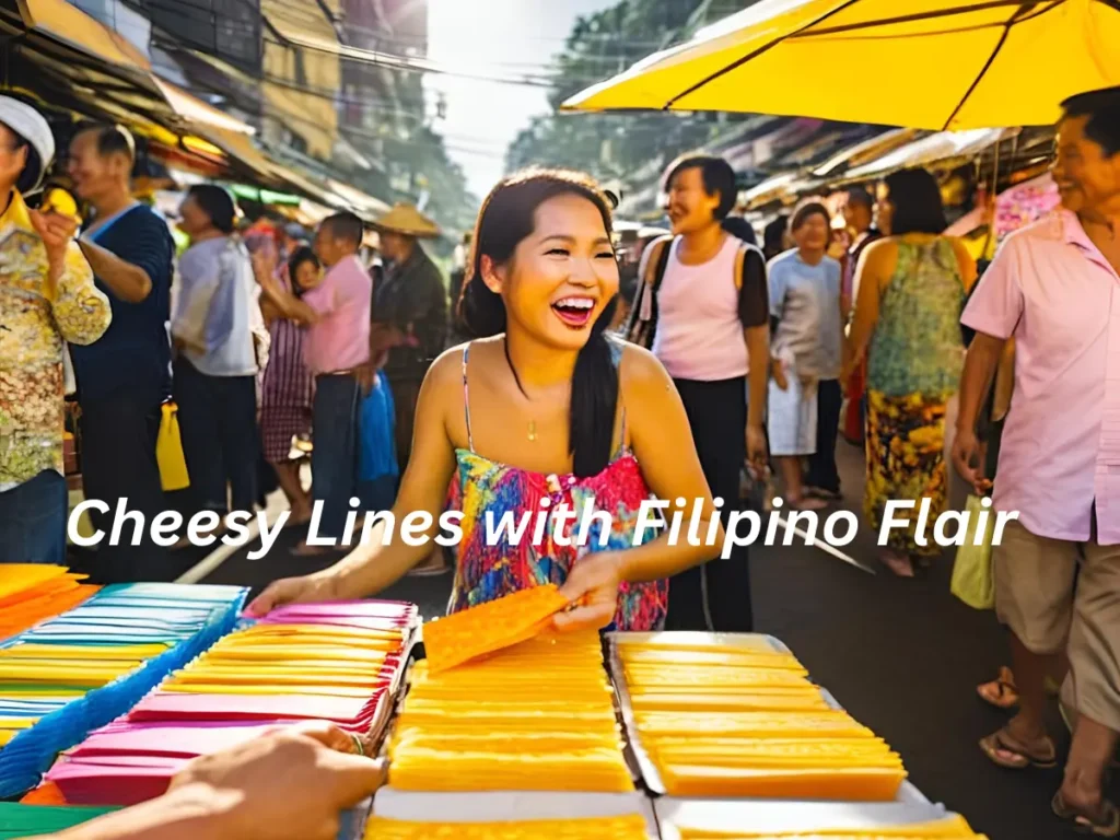 Cheesy Lines with Filipino Flair