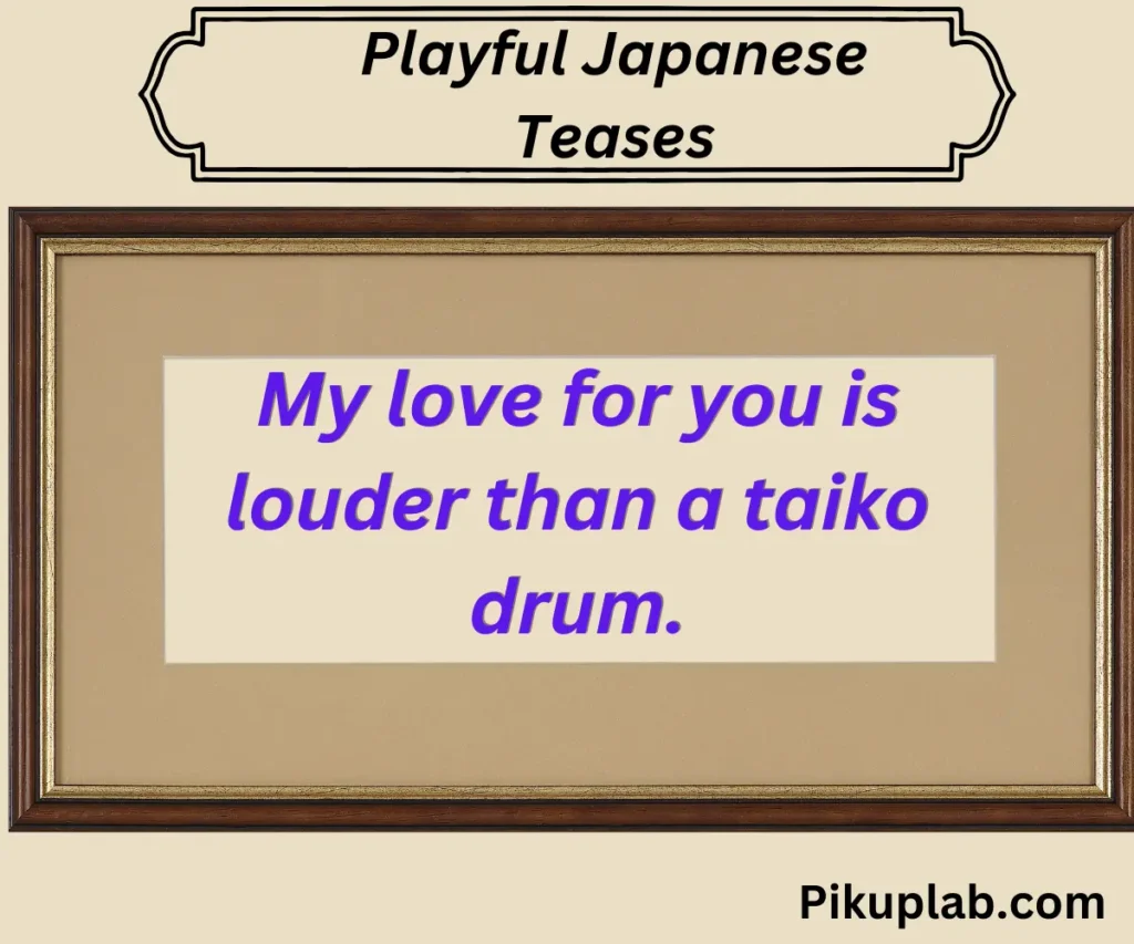 Playful Japanese Teases