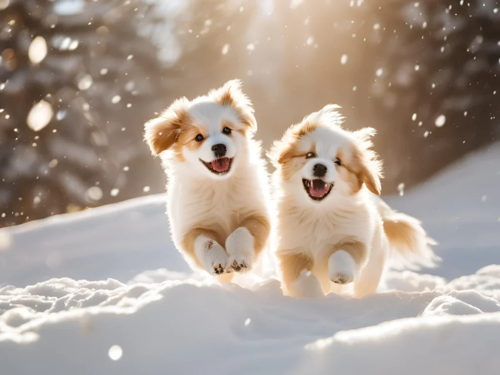 Warm Up with These Snowy Flirts