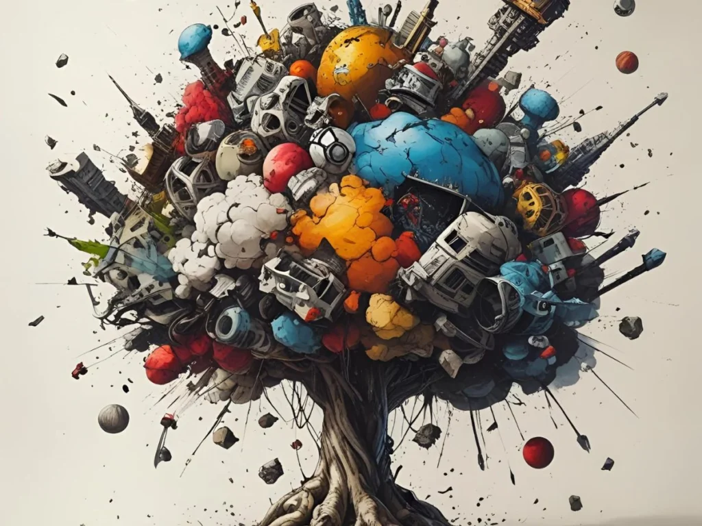 Chaotic and Totally Random