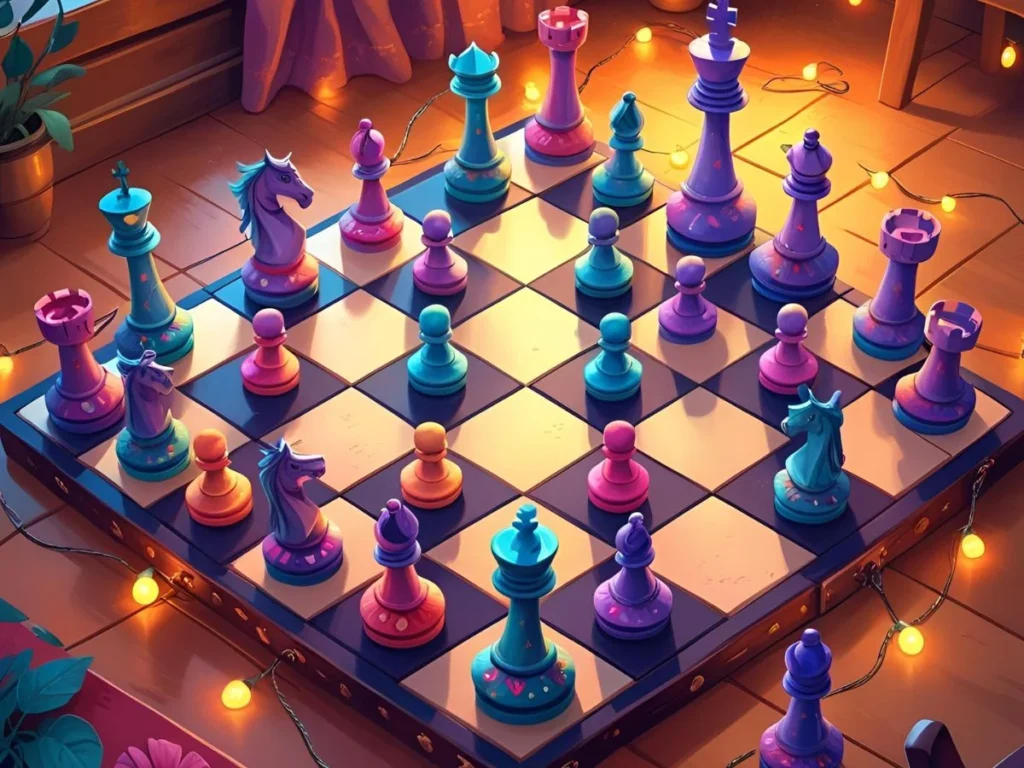 Classic Charm for the Chessboard Sweetheart