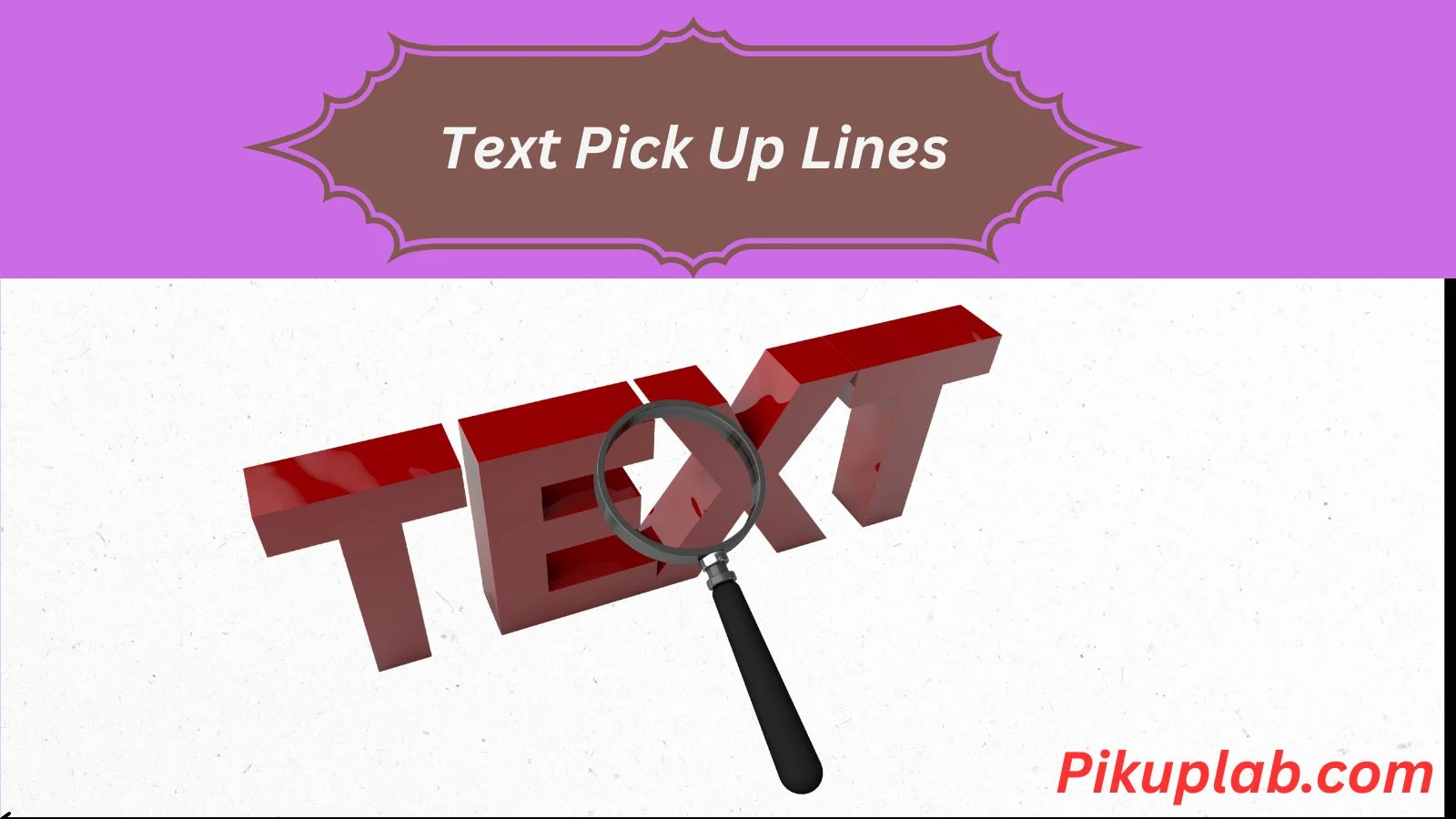 Text Pick Up Lines