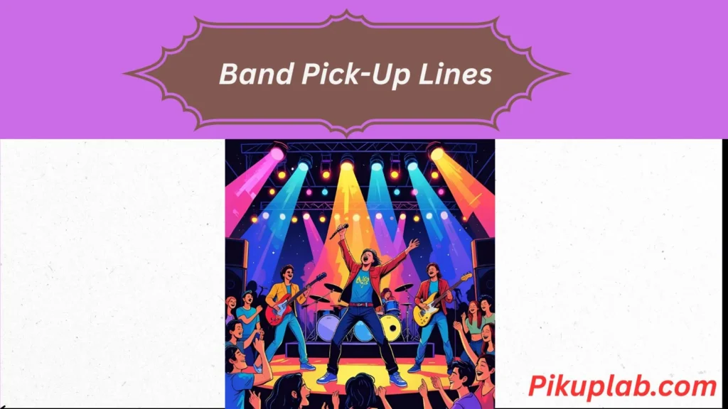 Band Pick-Up Lines