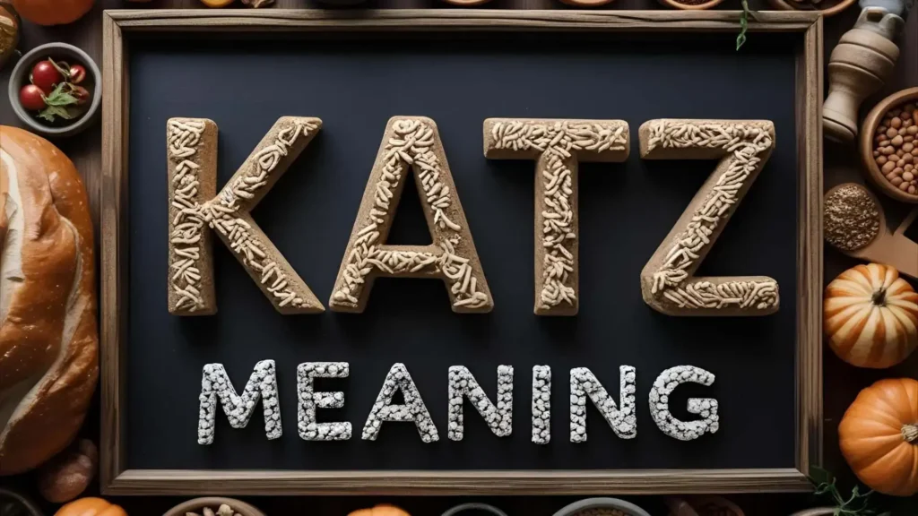 Katz Meaning