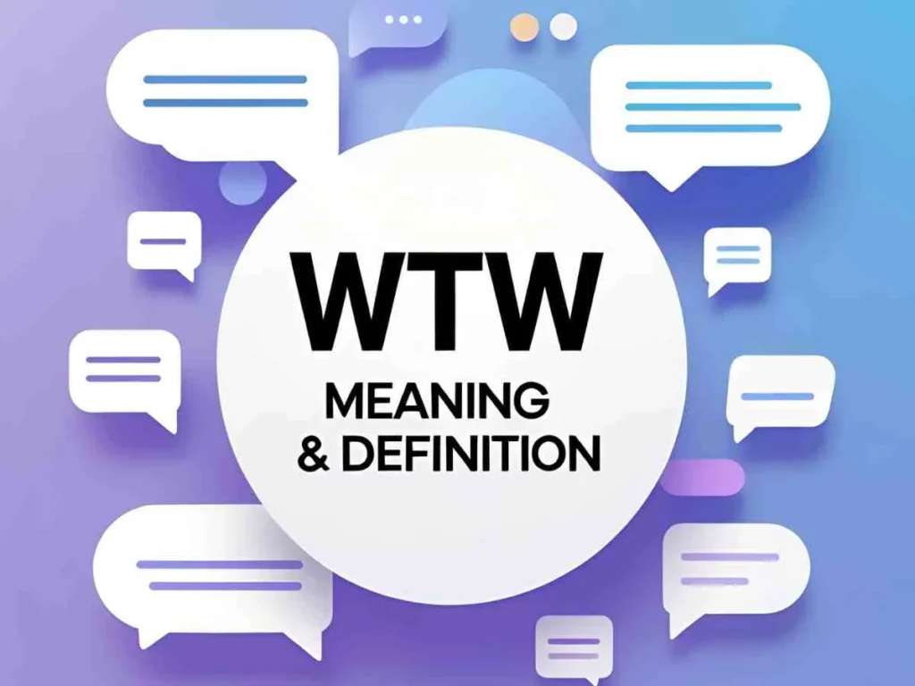 Meaning & Definition of WTW
