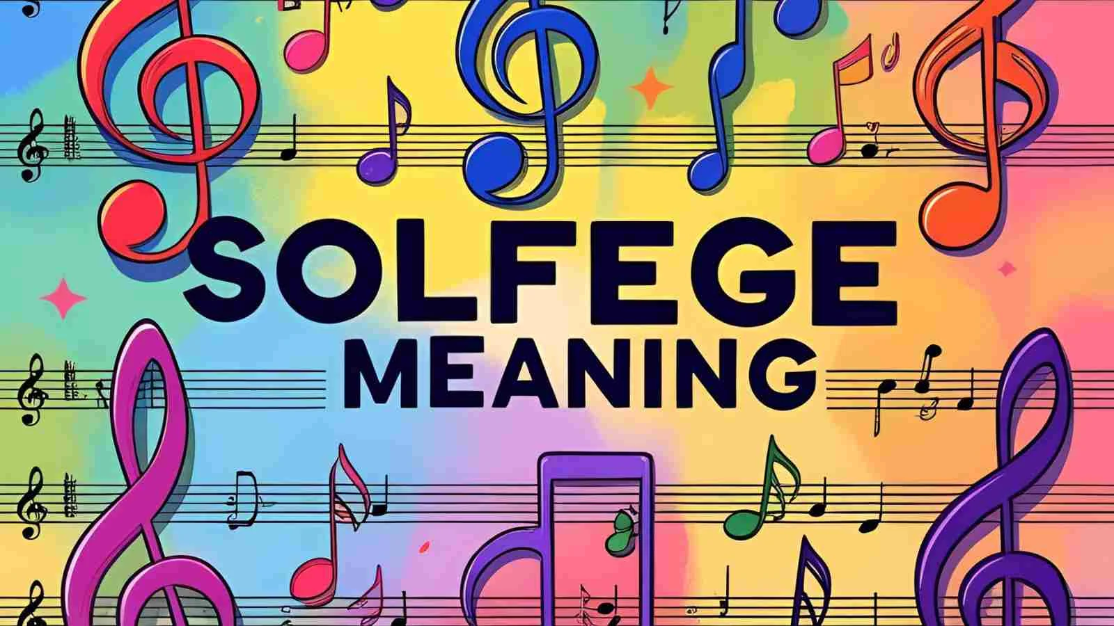 Solfege Meaning