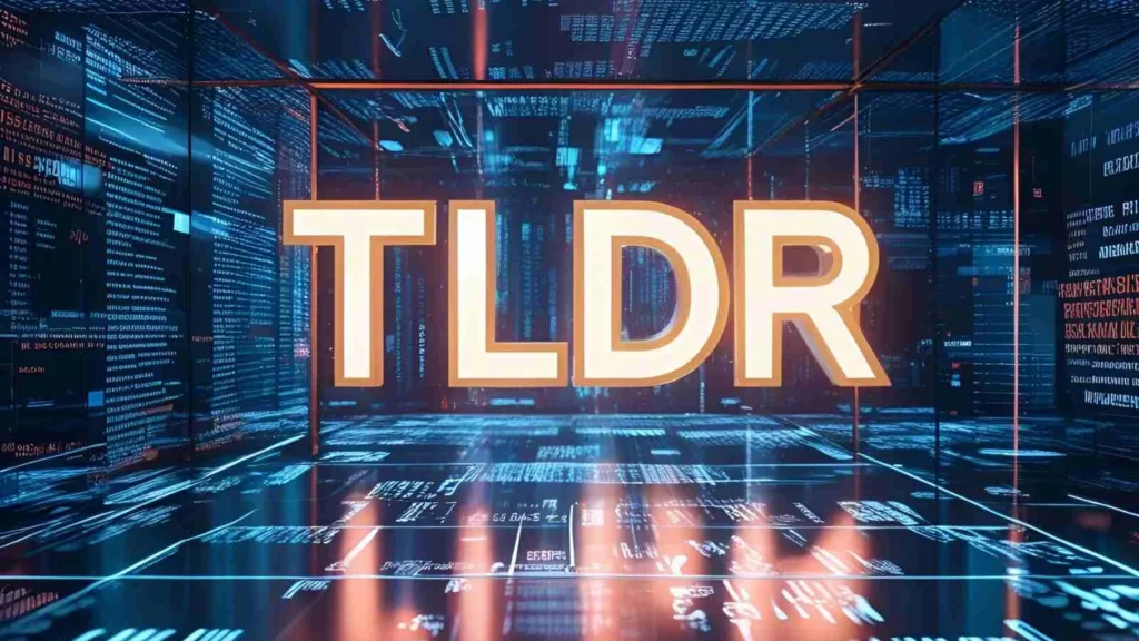 TLDR Meaning