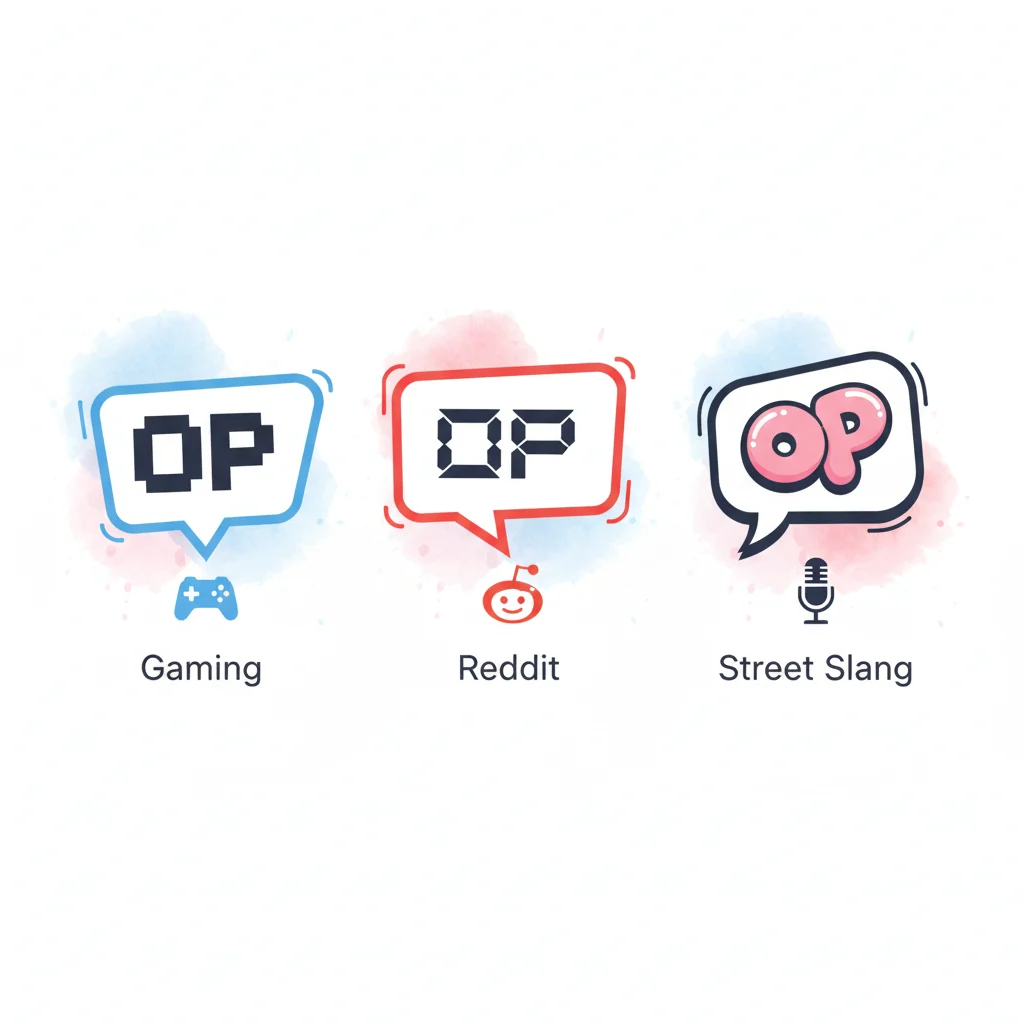 What Does OP Mean in Slang?