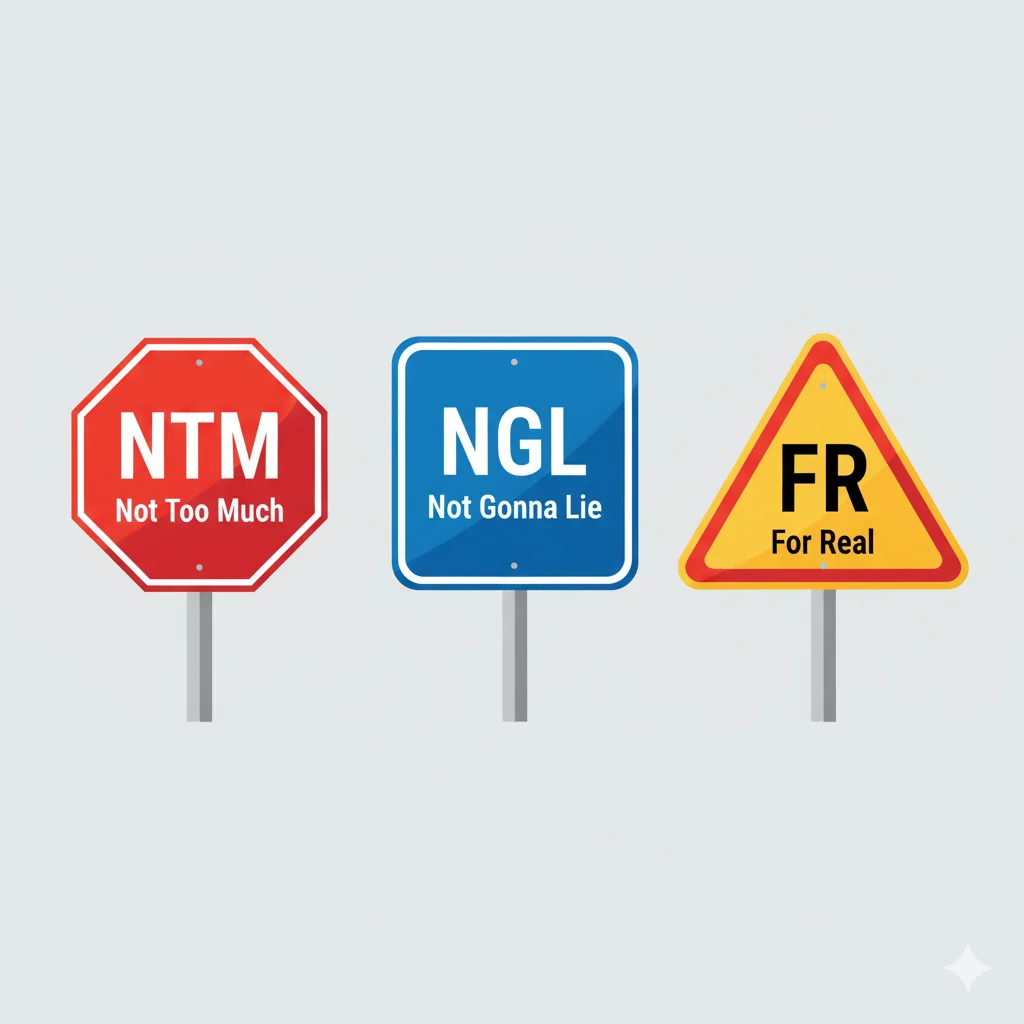 NTM vs. Other Slang Acronyms