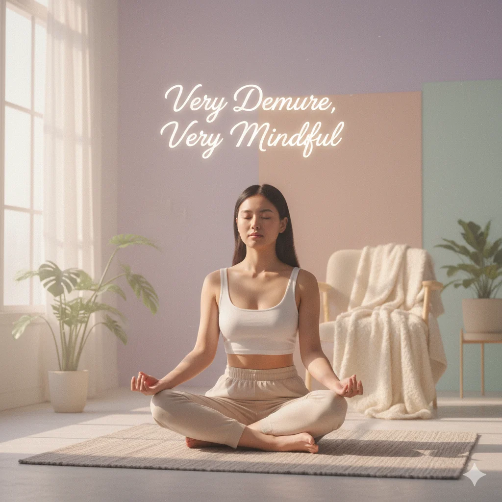 💅 The “Very Demure, Very Mindful” Phrase Explained