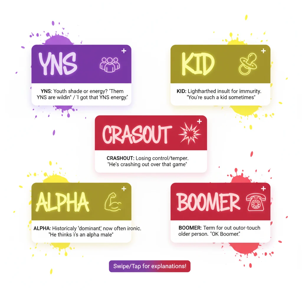 YNS vs. Other Slang Terms