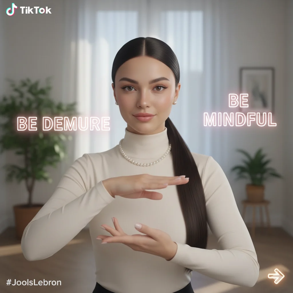 🎀 The Origin of the “Demure” Trend on TikTok