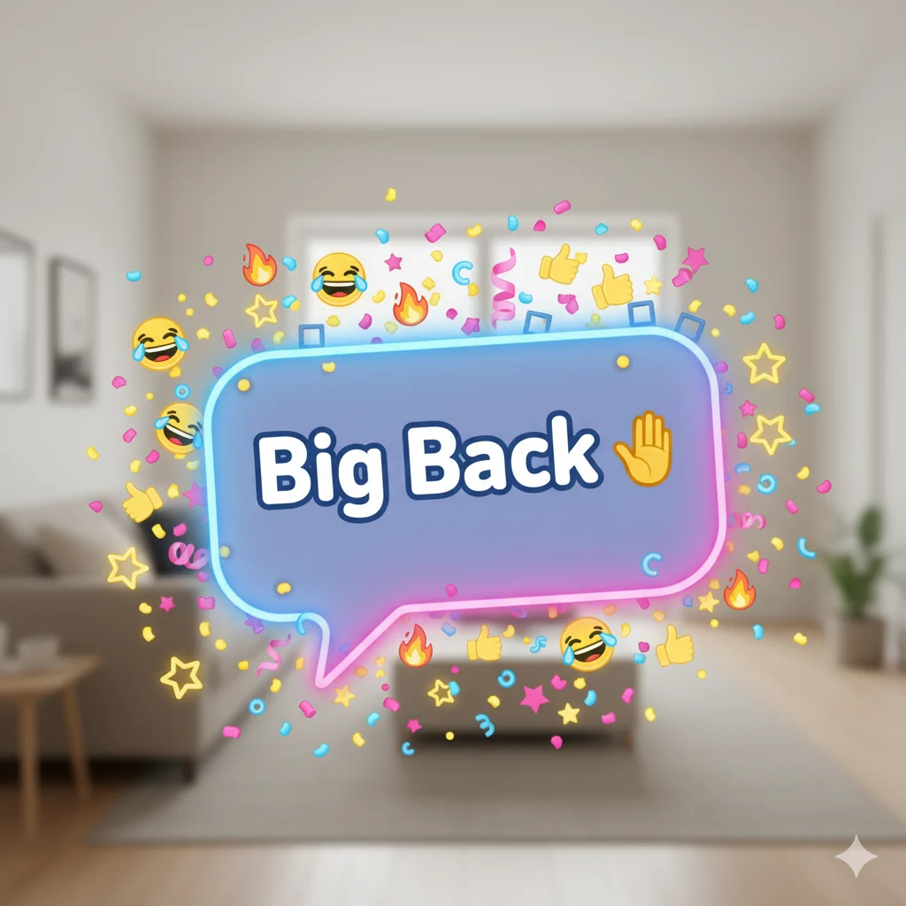 What Does Big Back Mean in Text? 🧠