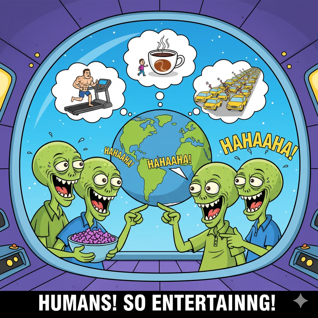 😂 1. Relatable Everyday Aliens Memes 👽