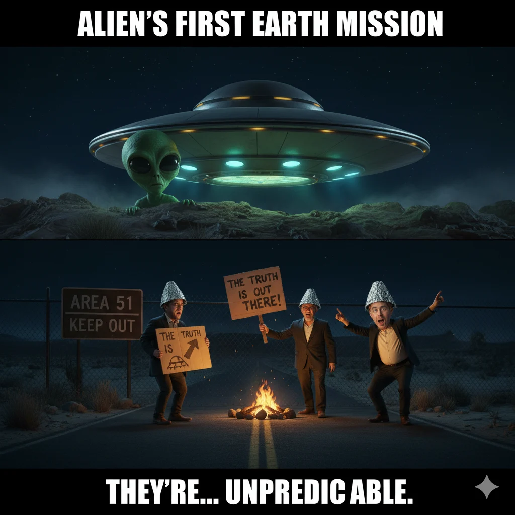📚 9. School & Study Aliens Memes 🧠