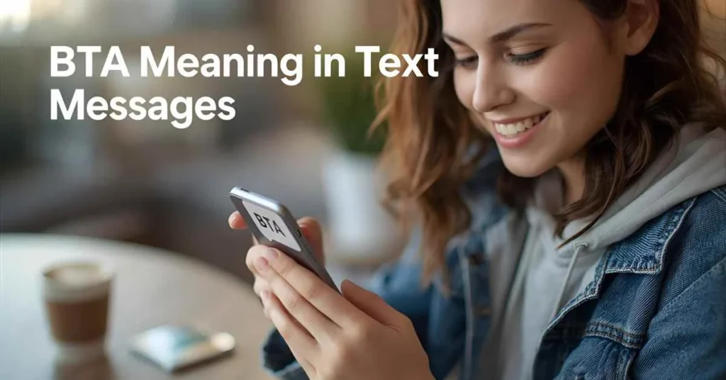 📱 BTA Meaning in Text Messages