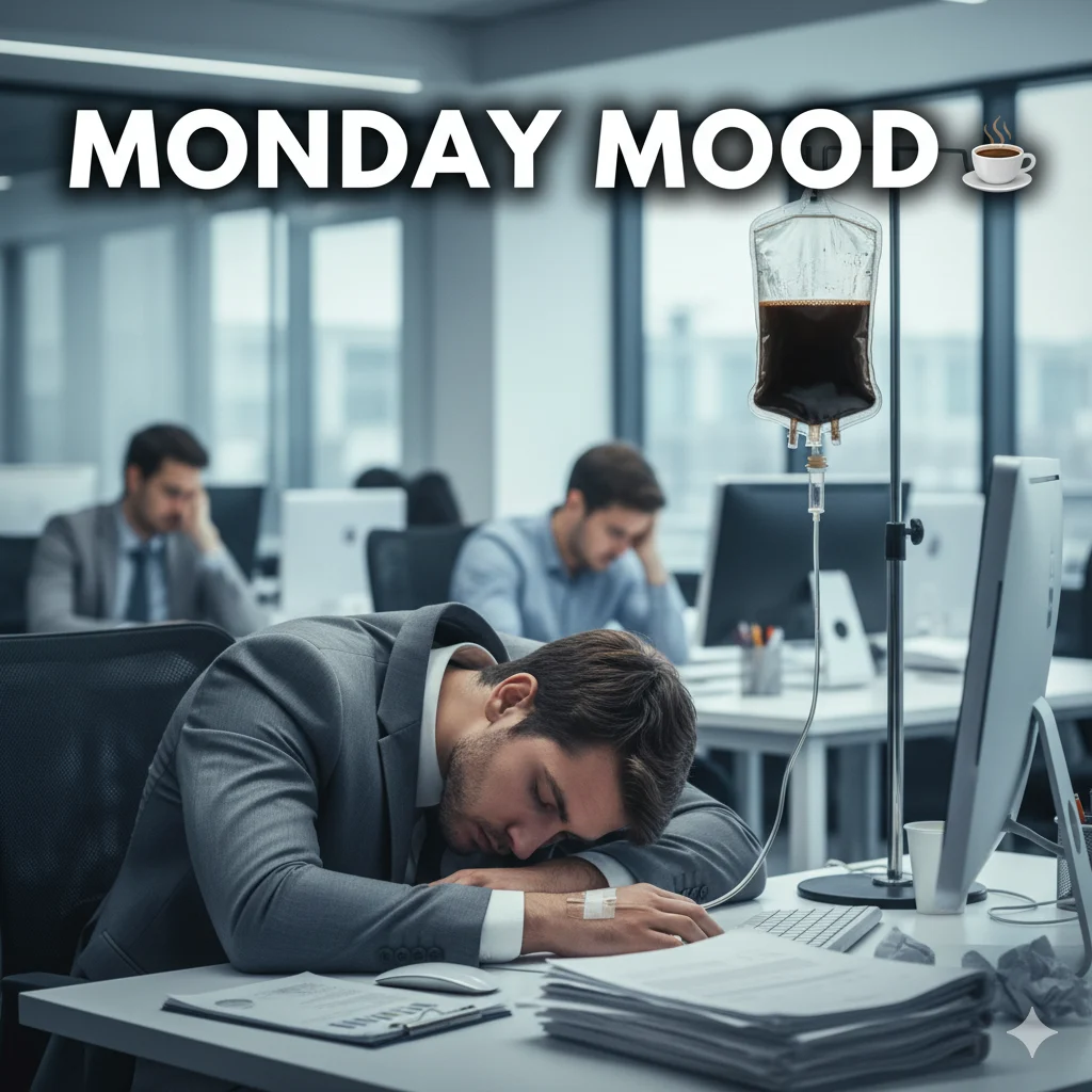 ☕ MONDAY MOOD COFFEE MEMES