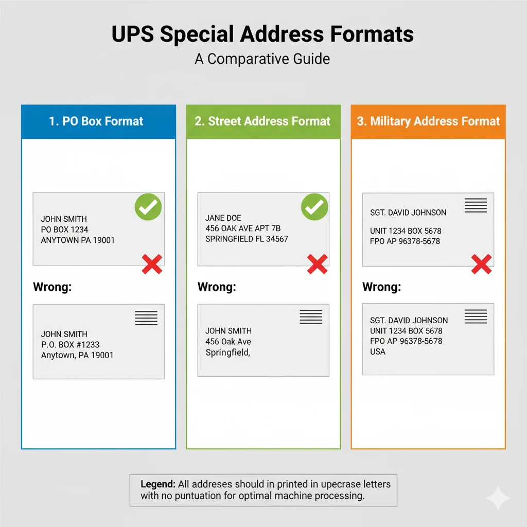 Special Addressing Scenarios with USPS Compliance