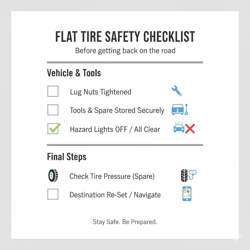 Final Safety Checklist Before Driving