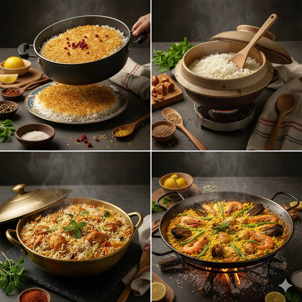 Global Rice Cooking Methods