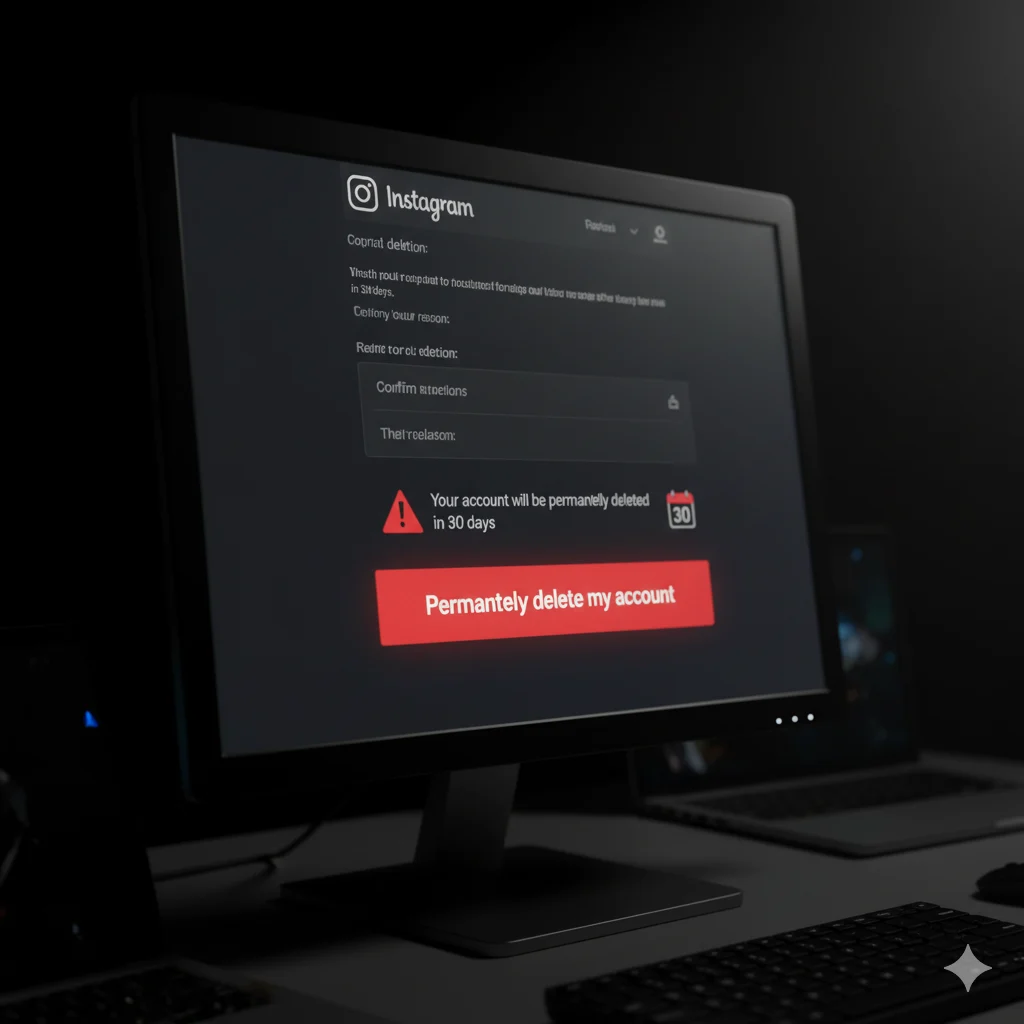 How to Permanently Delete Instagram Account
