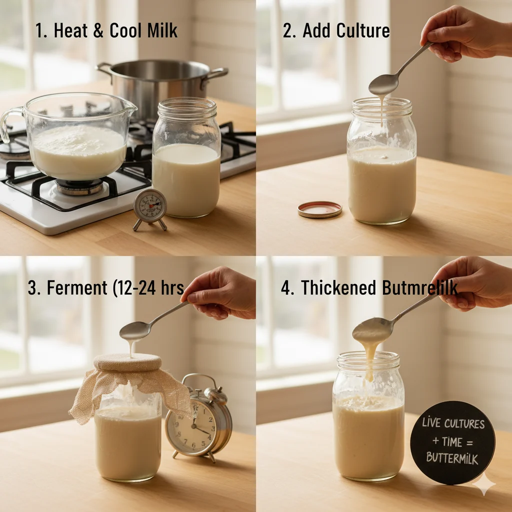 Advanced: Make Real Cultured Buttermilk
