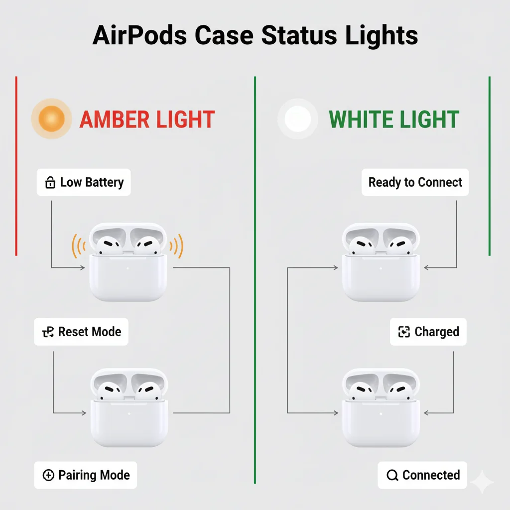 Understanding AirPods Status Lights: What That Blinking Light Means