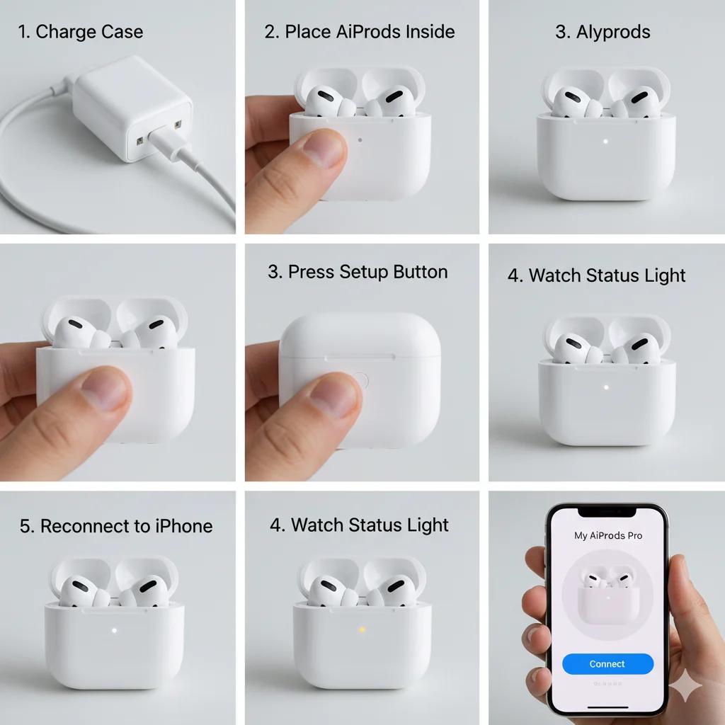 How to Reset AirPods & AirPods Pro: Complete Visual Guide
