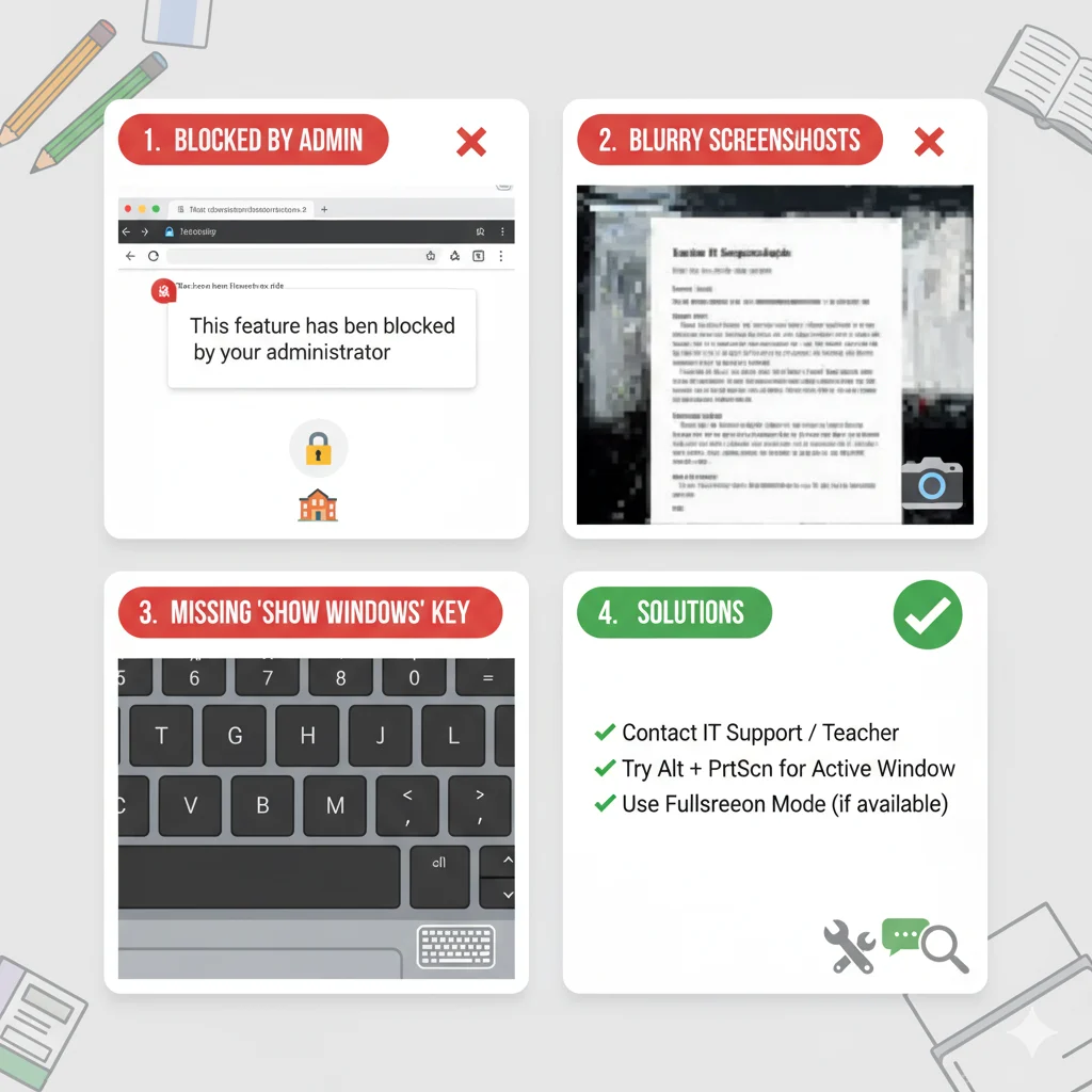Troubleshooting: School Chromebook & Common Problems