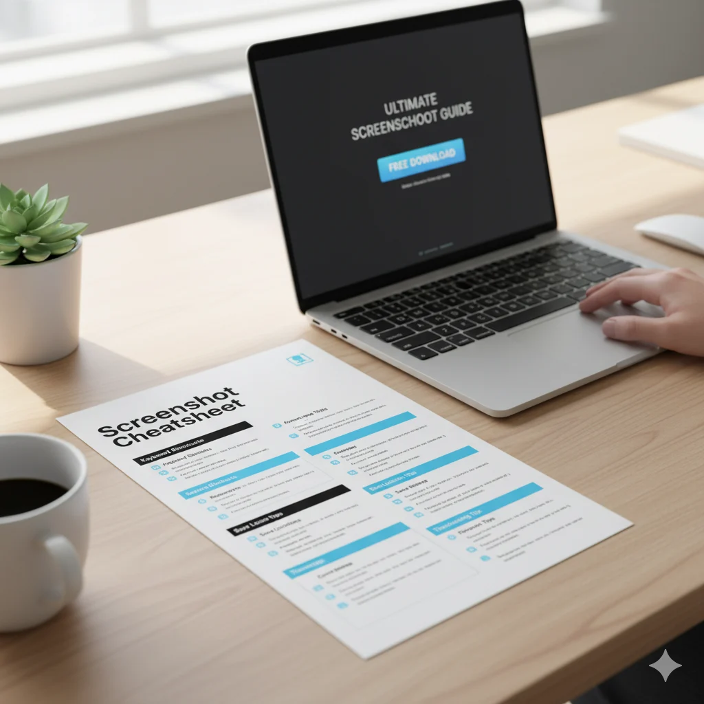 Free Download: Windows Screenshot Shortcut Cheat Sheet
