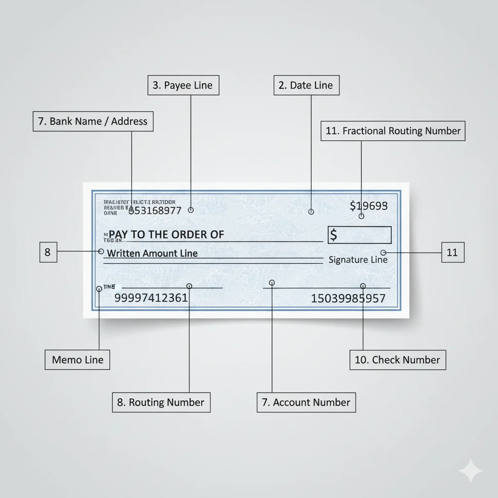 Understanding Check Anatomy: A Visual Guide