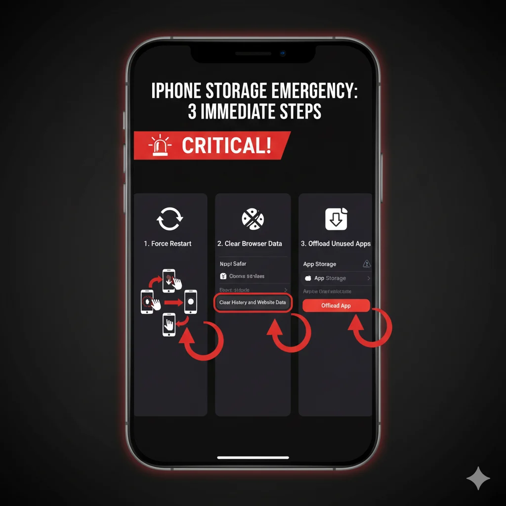 Emergency Protocol: When Storage is 99% Full