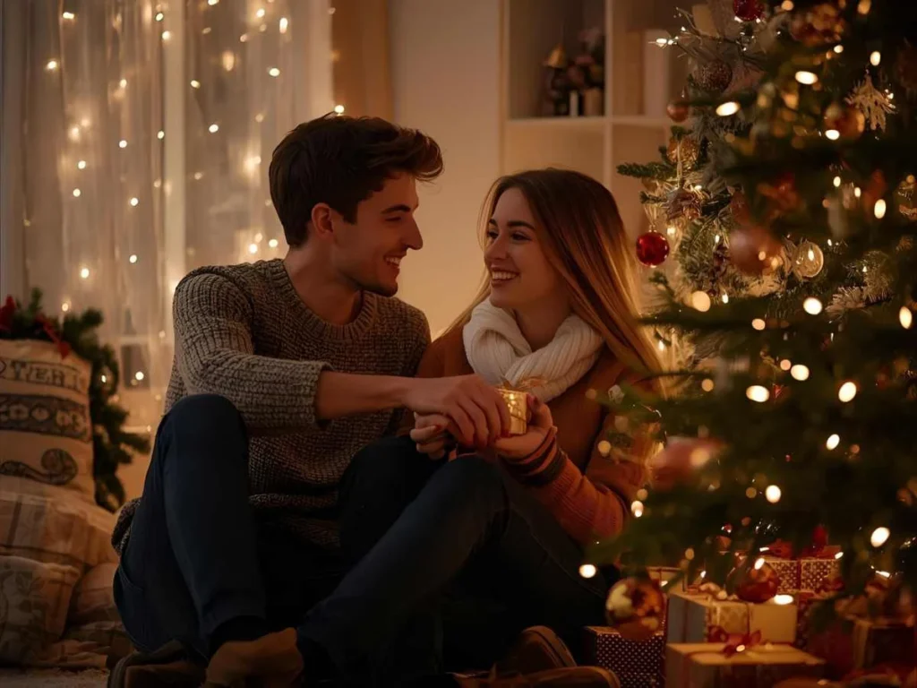 Romantic & Heartfelt Christmas Lines ❤️