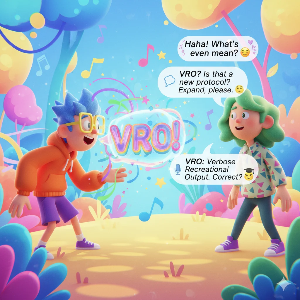 How to respond to VRO in casual, funny, and professional conversations