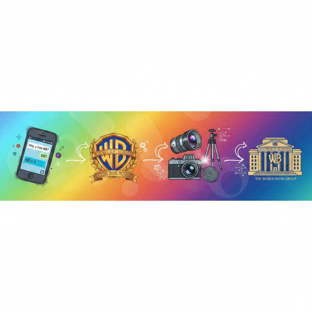 Origins and history of WB abbreviation over time